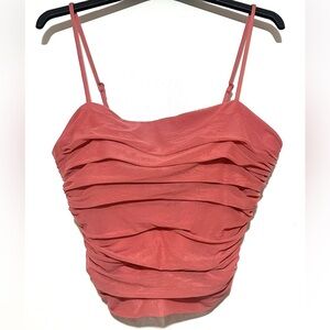 NWT Express Body Contour Ruched Tank XL